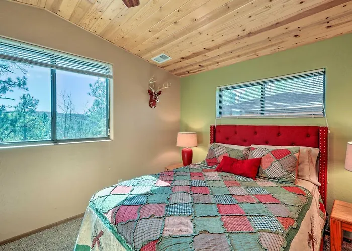 Deck & Scenic Views: A-frame * Munds Park