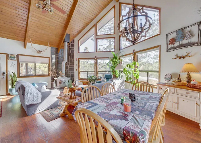 Deck & Scenic Views: A-frame * Munds Park