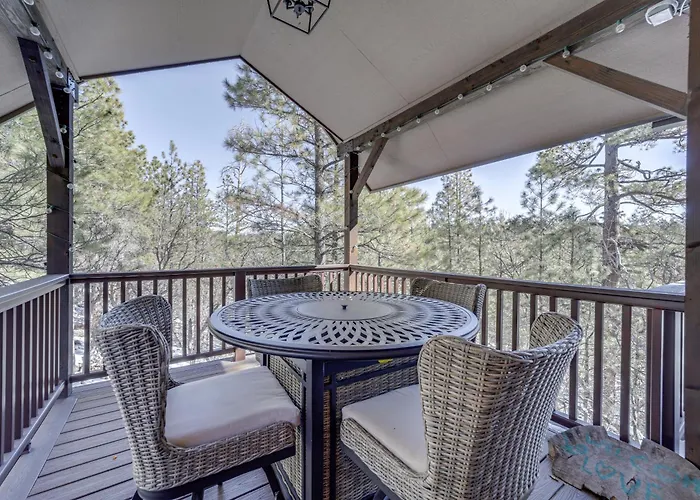 Deck & Scenic Views: A-frame Dom wakacyjny Munds Park