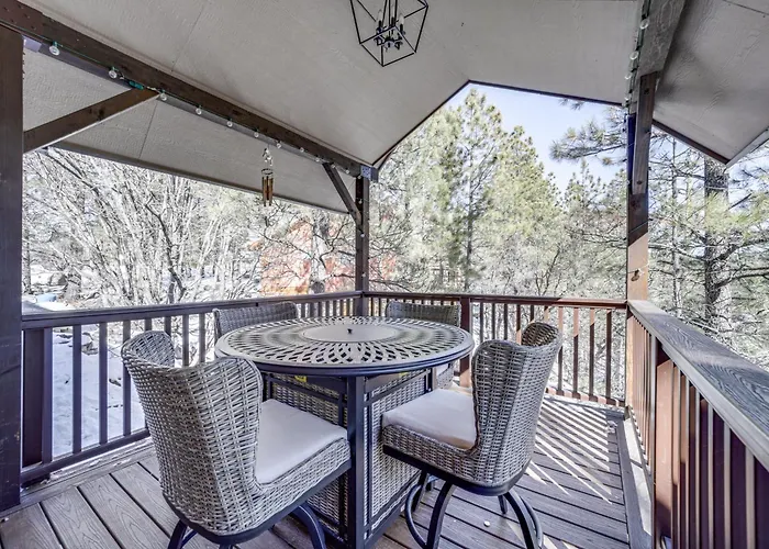 Deck & Scenic Views: A-frame * Munds Park