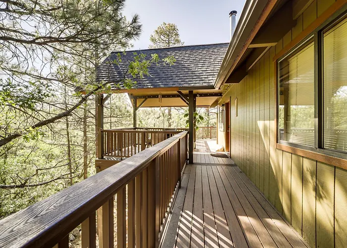 Dom wakacyjny Deck & Scenic Views: A-frame Munds Park