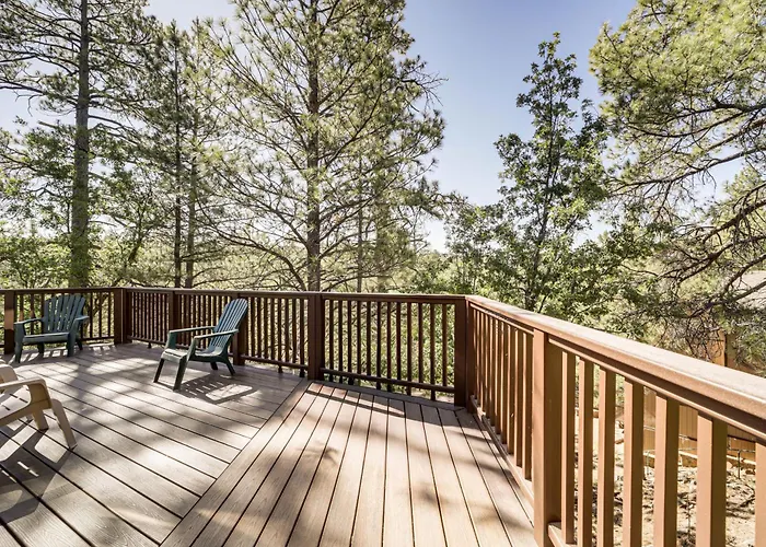 Deck & Scenic Views: A-frame Dom wakacyjny Munds Park